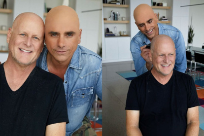 Dave Coulier y John Stamos recientemente en sus redes sociales
