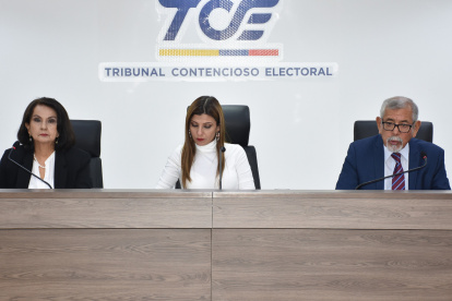 La presidenta del Tribunal Contencioso Electoral (TCE), la jueza Ivonne Coloma.