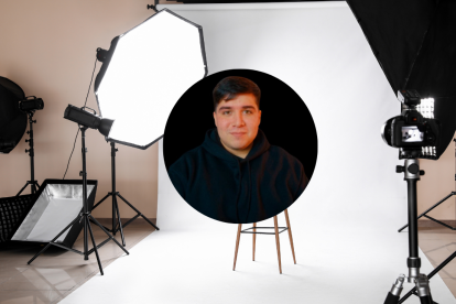 Imagen referencial de estudio fotográfico para graficar este artículo.