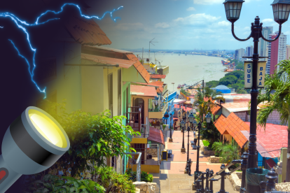Los cortes de luz diarios en Guayaquil se registran desde el 23 de septiembre.