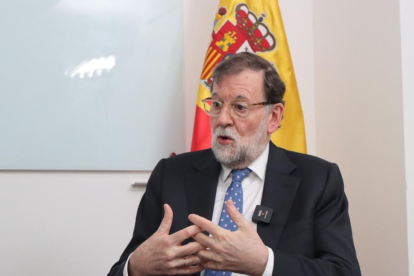 Mariano Rajoy, expresidente del Gobierno de España, está en Quito.