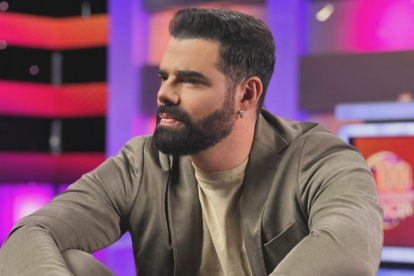 El presentador de TV Ronald Farina.