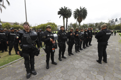 Miembros de las fuerzas del orden se desplegarán por la capital.