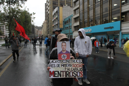 Inicio de la marcha de organizaciones sociales en Quito.