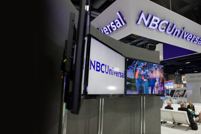 Canal. Unos los set del medio de comunicación NBCUniversal.