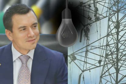 El presidente Daniel Noboa llegó a la Presidencia cuando el país ya experimentaba apagones.
