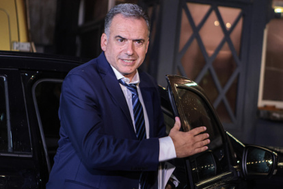 El candidato a la presidencia de Uruguay, Yamandú Orsi.