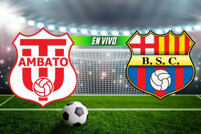 Técnico Universitario vs Barcelona en el estadio Bellavista de Ambato, por la fecha 14.