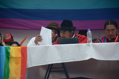 Imagen referencial para graficar este artículo sobre Leonidas Iza.