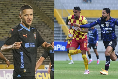 Álex Arce y Jeison Medina goleadores de Liga de Quito e Independiente del Valle.