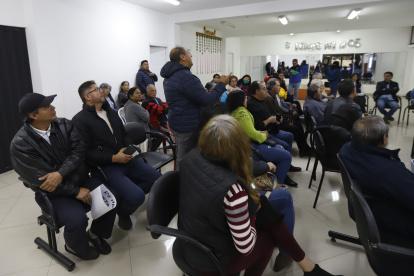 Encuentro. Vecinos de Tababela se reunieron con autoridades municipales el jueves último.