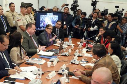 Juicio a Palencia. El 30 de septiembre del 2024, la ministra del Interior acudió a Fiscalización y hubo incidentes con el correísmo.