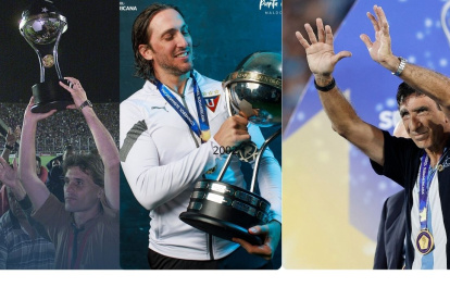 Rubén Insúa, Luis Zubeldía y Gustavo Costas han sido entrenadores de Barcelona.