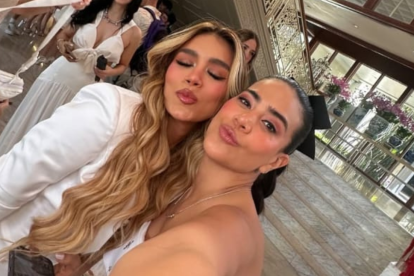 Michela Pincay y Andreína Bravo en Tailandia.