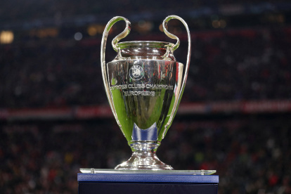 Trofeo de la Champions League.