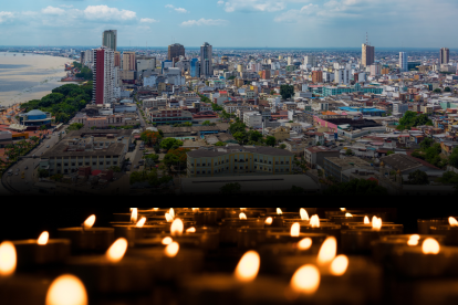 Los cortes de luz en Guayaquil se mantienen diariamente desde hace dos meses.