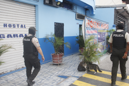 Agentes de la Policía Nacional formaron parte del operativo, donde también hubo militares.