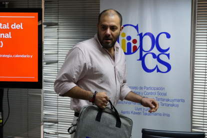 Juan Esteban Guarderas es vocal del Consejo de Participación Ciudadana.