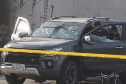 Fue encontrado en el Distrito Nueva Prosperina, en el sector conocido como La Entrada de la Ocho.