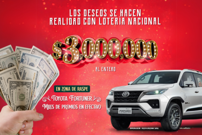 El entero de la Lotería de Navida está compuesto por una plancha de 40 "guachitos".