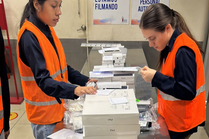 Diferentes equipos electrónicos fueron interceptados.
