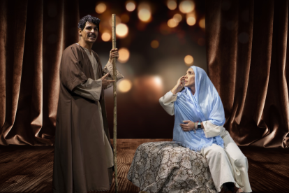 Sala La Bota. Obra Pastores a Belén.