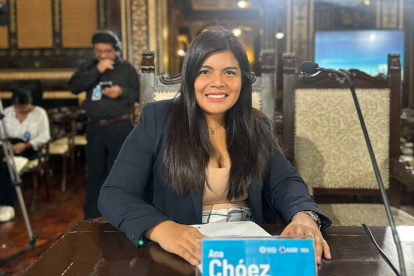 Ana Chóez, concejala de Guayaquil perteneciente al Partido Social Cristiano (PSC).