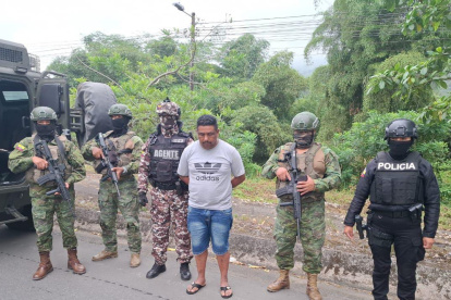 El traslado fue realizado hasta el cantón La Maná, para luego llevarlo hasta la cárcel de Cotopaxi.