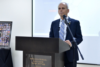 El embajadorTzach Sarid aseguró que Israel aceptará el diplomático que el Gobierno de Daniel Noboa defina, tras el retorno de Verónica Abad a Ecuador.