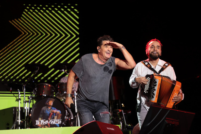 Carlos Vives brindó un concierto en Samborondón, el 29 de noviembre.