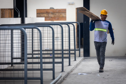 Los trabajos fueron reanudados.