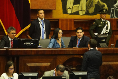 La correísta Viviana Veloz preside la Asamblea Nacional.