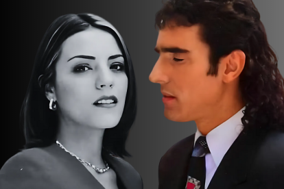 Sandra Reyes y Miguel Varoni en una imagen de la novela.