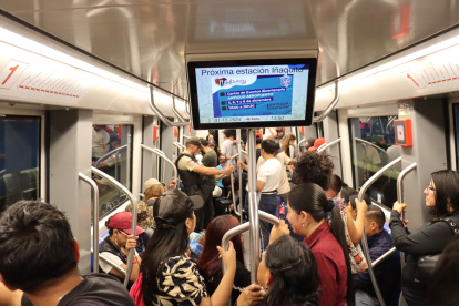 En promedio, el Metro hace 160.000 viajes diarios. En 12 meses de operación sumaron 53 millones.