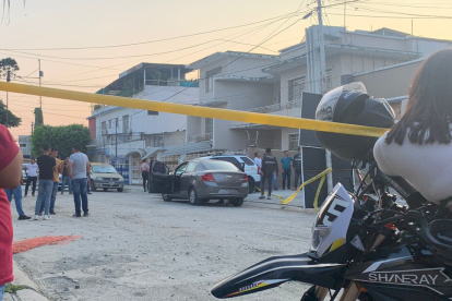 En esta zona de Urdesa Central, Guayaquil, ocurrió el hecho violento.