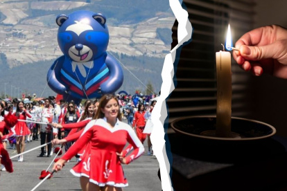 La capital vive sus fiestas en medio de cortes de luz