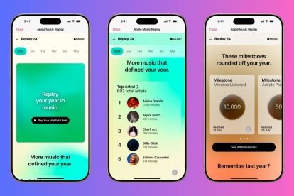 Apple Music Replay 2024 ya está disponible antes que Wrapped 2024.