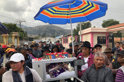 La imagen del niño del Isinche recorrió varios lugares, en las plegarias se pedía que lleguen las lluvias.