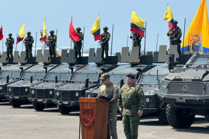 El ministro de Defensa, Giancarlo Loffredo.