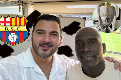 Antonio Álvarez y Segundo Castillo luego de una jornada de planificación.