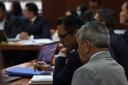 WilmanTerán, expresidente de la Judicatura, es juzgado como autor de una presunta obstrucción a la judicia.
