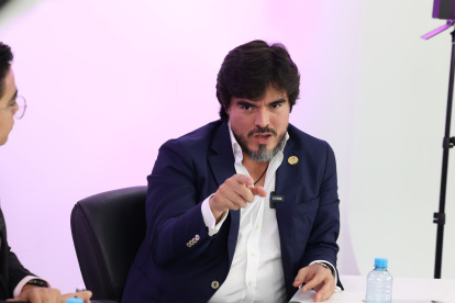 El ministro de Gobierno, José De La Gasca, en conversación con EXPRESO.