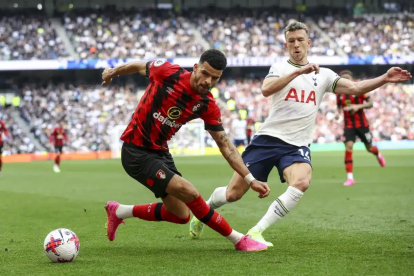 Premier league, partido entre Bournemouth y Tottenham 2023