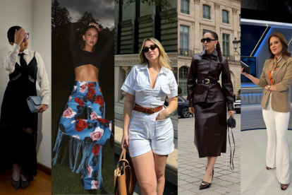 Paula Lituma, Dani Schultz, Gala Alvear, Paula Marqués y Samantha Mora.