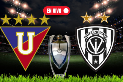 Liga de Quito recibe a Independiente del Valle en el estadio Rodrigo Paz.