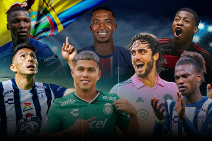 Los siete ecuatorianos que estarán en el Mundial de clubes 2025.