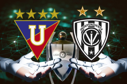 la IA presente en el partido de Liga de Quito e Independiente del Valle.