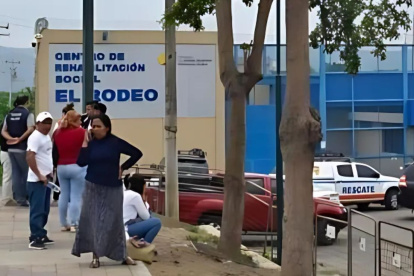 La cárcel El Rodeo está ubicada en Portoviejo, Manabí.