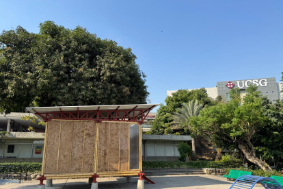 Casa. El prototipo está en la Facultad de Arquitectura.