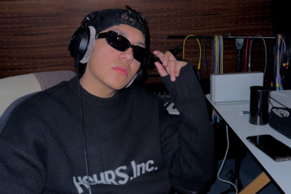 Mersa tiene 18 años. Es compositor y una de las promesas del género urbano en Ecuador.